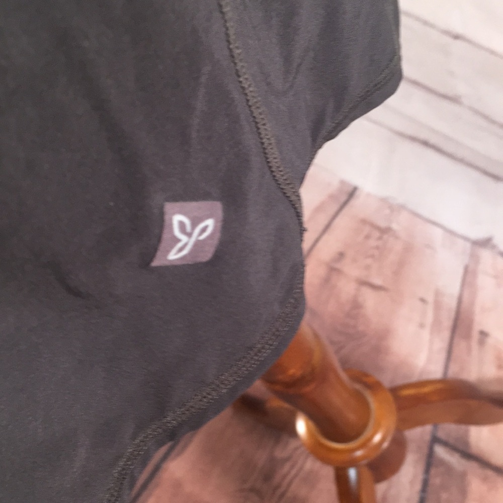 Prana Black Racerback Tank with Printed Inner Panel - Picture 7 of 7